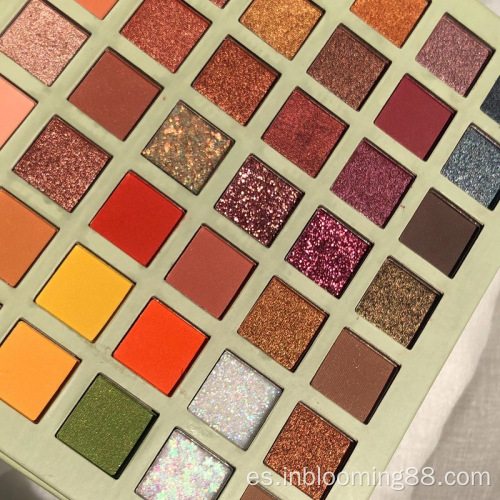 Belleza 42 color paleta de sombras de ojos de lujo etiqueta privada